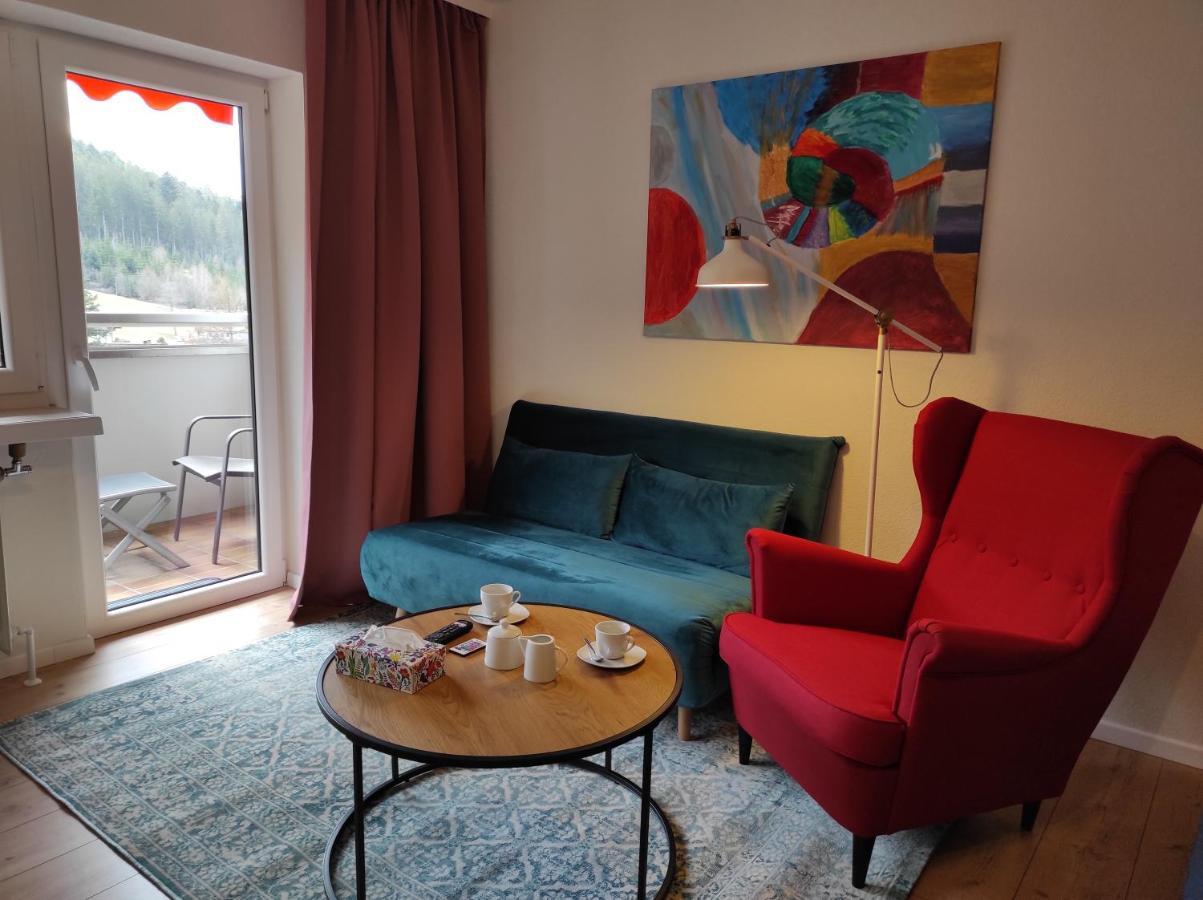 Ferienwohnung Vogelnest Im Schwarzwald Baiersbronn Exteriör bild